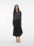 Топ Vero Moda VMSILJERIB, Dark Grey Melange/Mottled Dark Grey - фото 2