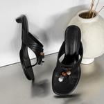 Женские шлепанцы Su Yanjiao, черный - фото 6