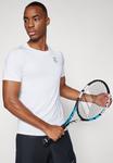 Футболка Nike Performance NIKECOURT ADVANTAGE TOP, White/Black/White - фото 4