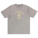 Футболка BAPE Overdye College Relaxed Fit Tee, Ivory - фото