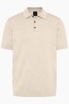 Поло Bugatti Polo 1:2 Arm, бежевый - фото