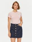 Футболка узкого кроя Tommy Hilfiger, розовый - фото