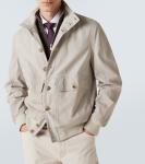 Кожаный блузон Brunello Cucinelli, Corda - фото 5