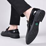 Черные туфли Dress Shoes Men's Black SHUPATE, однослойные - фото 5