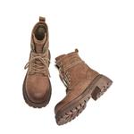 Ботинки Martin женские цвета хаки Eblan - фото 3