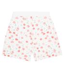 Хлопковые шорты с принтом Cornelia Bonpoint, Im Blanc Naturel - фото 4