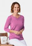 Джемпер GOLDNER UNKOMPLIZIERTER MIT V-AUSSCHNITT, Mauve/Pink - фото 3