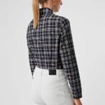 Рубашка женская Burberry, темно-синий - фото 5