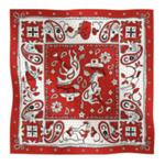 HERMES Шёлковый шарф Multicolor, Purple - фото 6