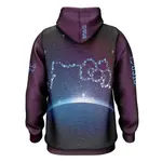 Худи Otso Hello Kitty Galaxy, фиолетовый - фото 2