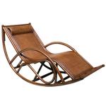 Yu Senyi Кресло-качалка из ротанга, черное - фото 5