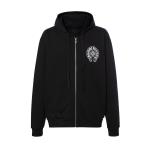 Толстовка SS25 Unisex Chrome Hearts, черный - фото 2
