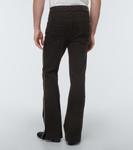 Украшенные джинсы bootcut Amiri, Black Od - фото 4