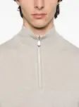 Свитер на молнии Brunello Cucinelli, нейтральный - фото 5