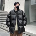 Пуховик Unisex Stand Collar Thickened Padded Puffer Jacket ZIAREL, белый[removable logo] - фото 6