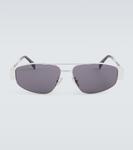 Авиатор Triomphe Metal 03 Celine Eyewear, Shiny Palladium/Smoke - фото