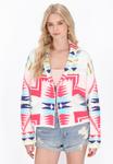 Кардиган IZIA Cardigan, Offwhite/Multicolor/Multi-Coloured - фото