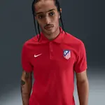 Поло для мужчин The Nike Polo Club Atlético de Madrid 2.0 Nike, красный - фото 3