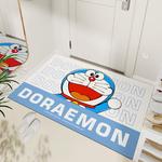 Dajiang Ковер 45x75 см для прихожей с Doraemon, противоскользящий, моющийся - фото