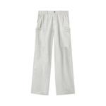 Брюки Palm Angels Monogram Pockets Pants, цвет Light Grey - фото