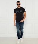 Футболка Guess Jeans Regular Fit с объемным логотипом, черный - фото 2