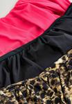 Купальник Next 3 PACK TUMMY CONTROL, Leopard Pink Black/Black - фото 6