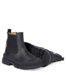 Кожаные ботинки челси Saida Wheat, Black - фото 5