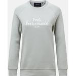 Толстовка с оригинальным принтом Peak Performance, зеленый - фото