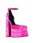 Туфли Versace, фуксия - фото 2