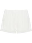 ERES шорты Sylvie с кружевом, белый - фото