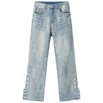 Джинсы унисекс Xinyinsu, черный - фото 15