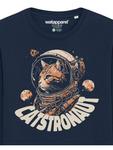 Толстовка wat? Apparel Sweatshirt Catstronaut, темно-синий - фото 3