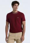 Футболка Original Penguin Basic T-shirt, Cabernet/Bordeaux - фото