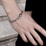 Стальной кубинский браслет унисекс TIDECOLOR - фото 11