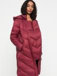 Зимнее пальто Only Maternity MAMA ACALA, Wine red - фото 4