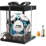 Размер 4 детский футбольный мяч tpu с машинной строчкой LINING - фото 5