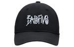 Бейсболка Li-Ning BadFive Logo Baseball Cap 'Black White', черный - фото 2