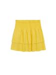 Юбка MANGO Skirt LACI, желтый - фото