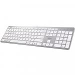 Клавиатура Adesso EasyTouch 730 (белая) - фото