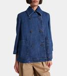 Двубортная джинсовая куртка Hayden Altuzarra, Indigo - фото 5