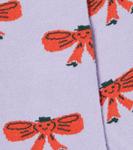 Колготки Tiny Bow из хлопковой смеси Tinycottons, Light Lavender - фото 2