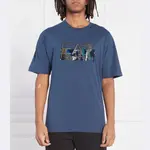 Футболка стандартного кроя Ea7, синий - фото