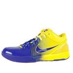 Кроссовки зум кобе 4 Nike, желтый - фото