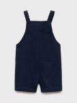 Детские хлопковые комбинезоны на пуговицах Mango, Navy - фото 4