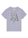 Футболка wat? Apparel T-Shirt Growth, цвет Lavender - фото 2