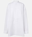 Хлопковая рубашка Wardrobe.NYC, белый - фото