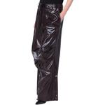 Брюки с завязками и драпировкой MM6 Maison Margiela, бордовый - фото 4