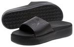 Шлепанцы и сланцы PUMA Platform Bold Slide Black Women's - фото 5