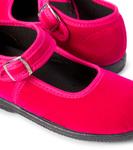 Бархатные балетки PèPè, Lampone - фото 4