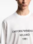 Футболка с логотипом Emporio Armani, белый - фото 5